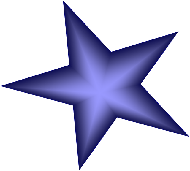 Free download Star Blue -  free illustration to be edited with GIMP free online image editor