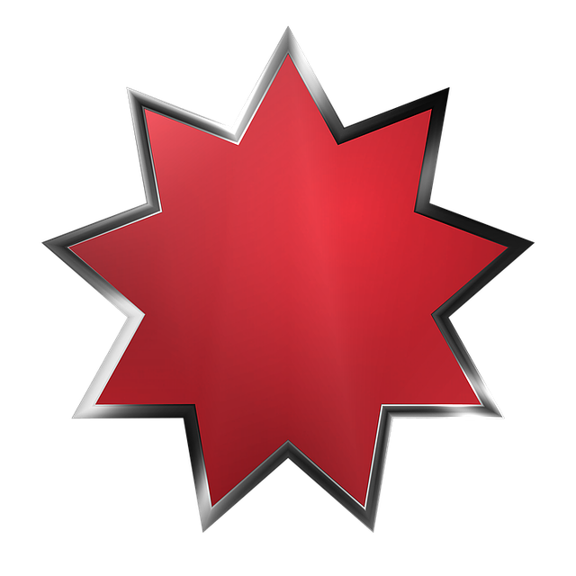 Free download Star Button 3D -  free illustration to be edited with GIMP free online image editor