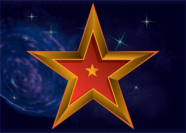 Free download Star Gold Style -  free illustration to be edited with GIMP free online image editor