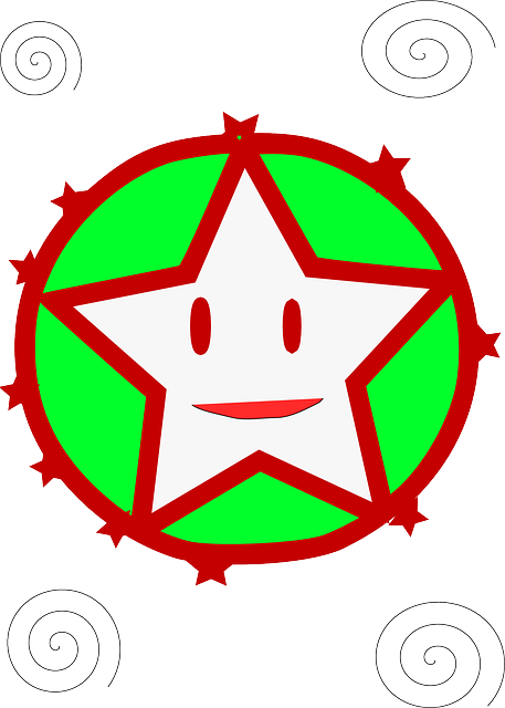 Free download Star Smile Face - Free vector graphic on Pixabay free illustration to be edited with GIMP free online image editor