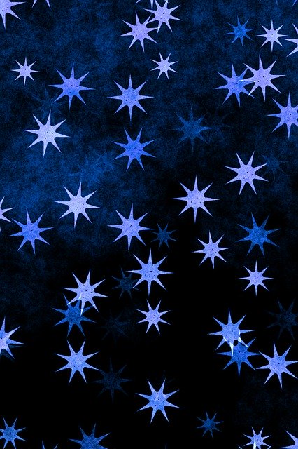 Free download Stars Nightsky Digital Art -  free illustration to be edited with GIMP free online image editor