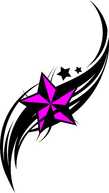 Free download Star Tattoo - Free vector graphic on Pixabay free illustration to be edited with GIMP free online image editor