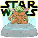 Star Wars cursor  screen for extension Chrome web store in OffiDocs Chromium