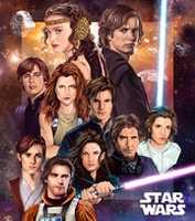 Free download Star Wars EU Skywalker Family Fanart free photo or picture to be edited with GIMP online image editor