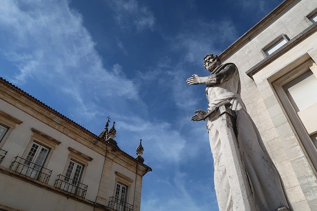 Free download Statue Coimbra Portugal -  free photo or picture to be edited with GIMP online image editor