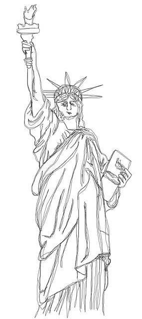 Free download Statue Of Liberty America New York -  free illustration to be edited with GIMP free online image editor