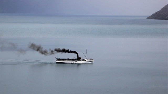 Free download steam boat ship water blue free picture to be edited with GIMP free online image editor