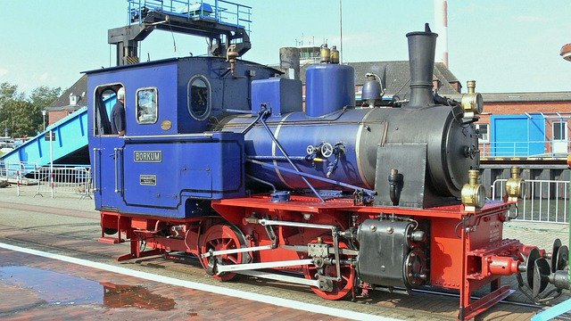 Free download steam locomotive borkum free picture to be edited with GIMP free online image editor