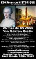 Free download Stefano Franco Bora 2018 - Olympe de Gouges - Conference culturelle historique + Creation Multimedia en livre audio free photo or picture to be edited with GIMP online image editor