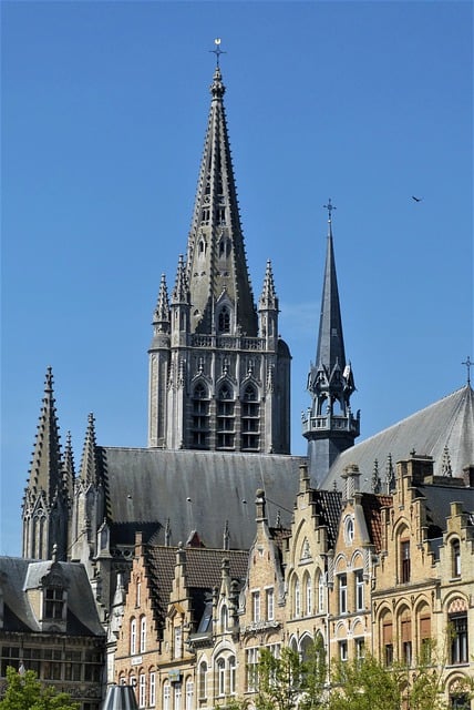 Free download st martens cathedral cathedral ypres free picture to be edited with GIMP free online image editor