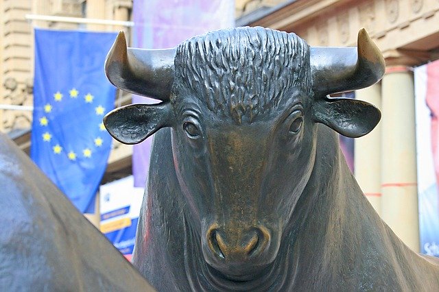 Free download Stock Exchange Bull Shares -  free photo or picture to be edited with GIMP online image editor