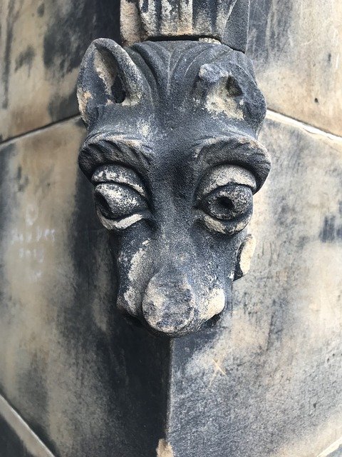 Free download Stone Carving Wolf -  free photo or picture to be edited with GIMP online image editor