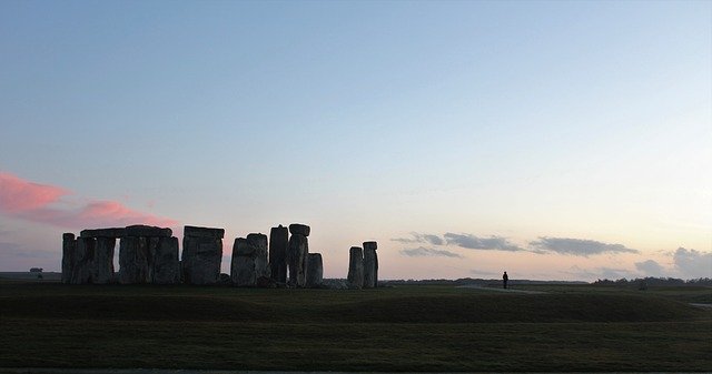 Free download Stonehenge Sunset Evening -  free photo or picture to be edited with GIMP online image editor