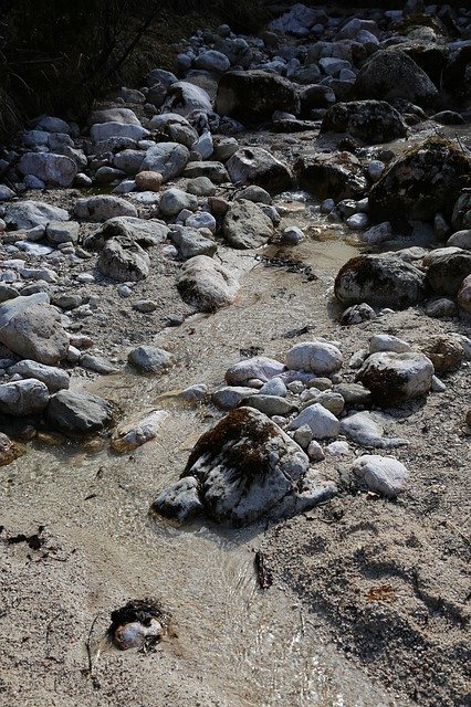 Free download Stones Riverbed Wilderness -  free free photo or picture to be edited with GIMP online image editor