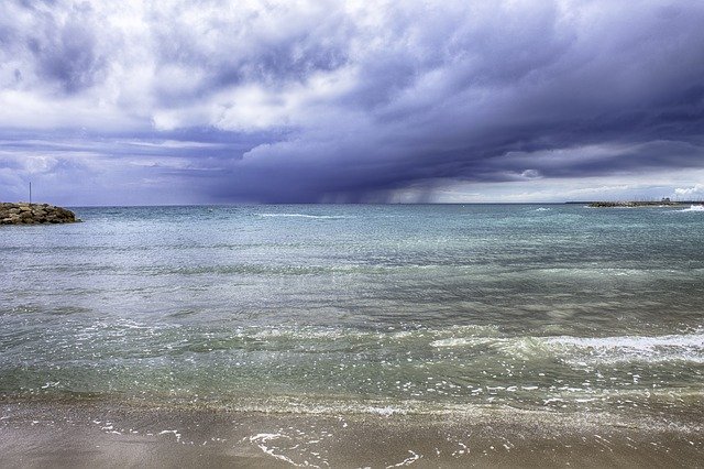 Free download Storm Sea Beach -  free photo or picture to be edited with GIMP online image editor