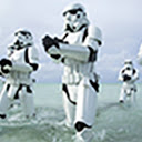 Stormtrooper in water (Star Wars Theme)  screen for extension Chrome web store in OffiDocs Chromium