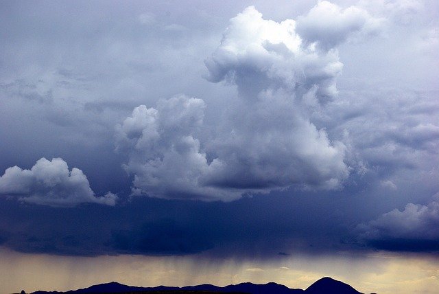 Free download Stormy Sky Over Sleeping Ute Dark -  free photo or picture to be edited with GIMP online image editor