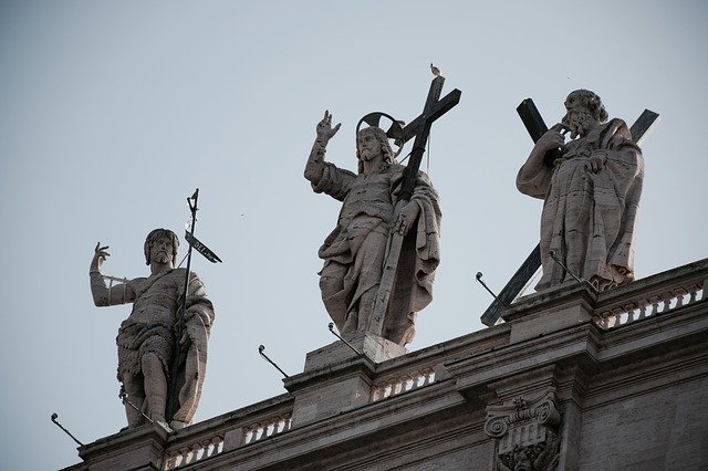 Free download St Peters Square Rome Italy -  free photo or picture to be edited with GIMP online image editor