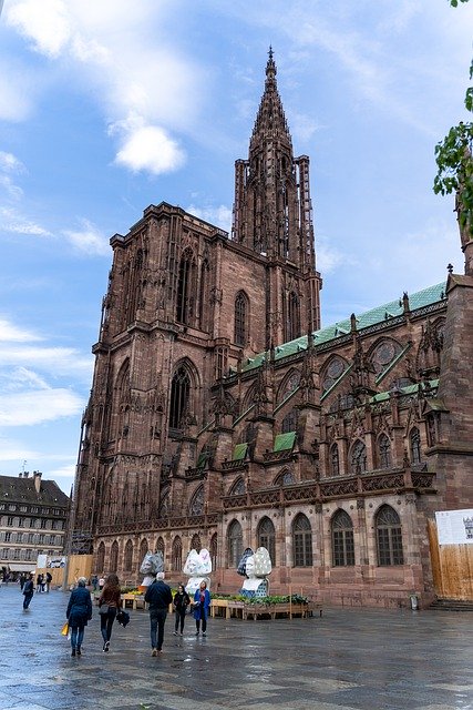 Kostenloser Download von Straßburg Münster Münster - kostenloses Foto oder Bild zur Bearbeitung mit GIMP Online-Bildbearbeitung