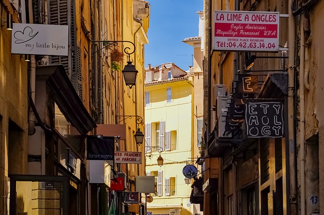 Free download street alley shop architecture free picture to be edited with GIMP free online image editor