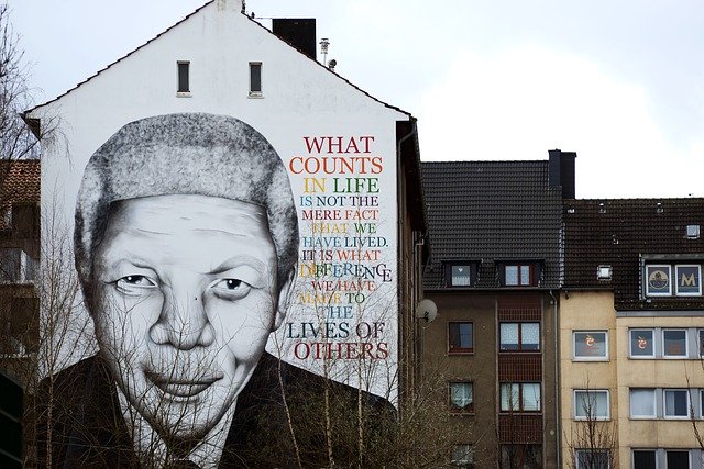 Free download Street Art Dortmund Mandela -  free photo or picture to be edited with GIMP online image editor