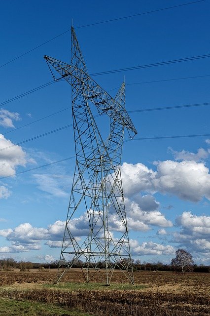 Free download Strommast Current Pylon -  free photo or picture to be edited with GIMP online image editor