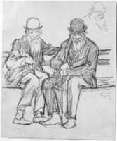 Free download Study of Two Old Men free photo or picture to be edited with GIMP online image editor