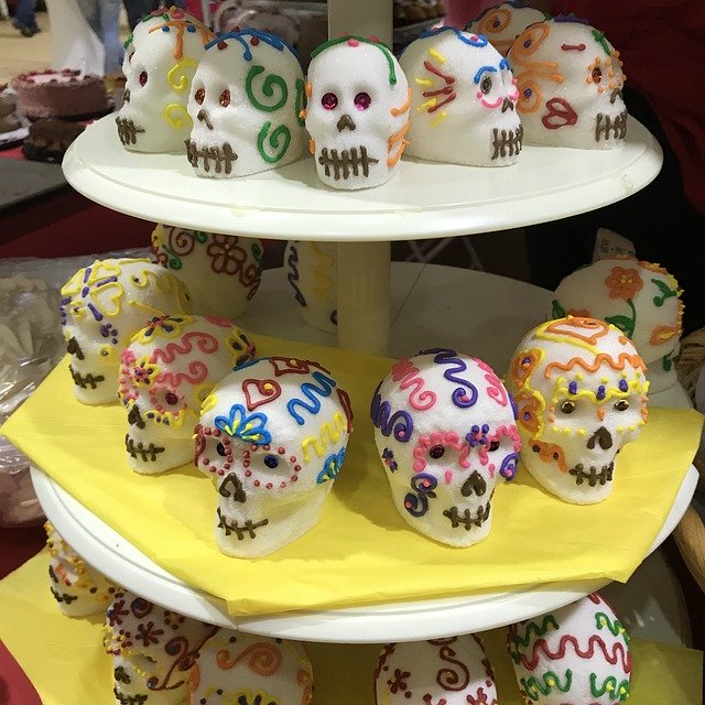 Free download Sugar Skulls Tradition Day Of The -  free photo or picture to be edited with GIMP online image editor