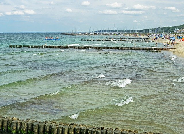 Free download Summer Beach Baltic Sea -  free photo or picture to be edited with GIMP online image editor