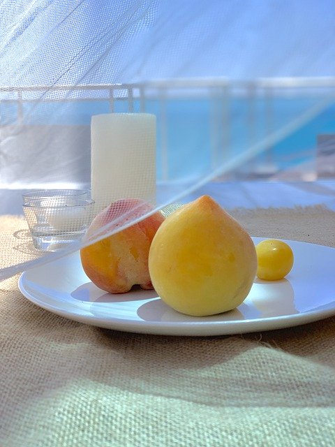 Free download Summer Peach Fruit -  free photo or picture to be edited with GIMP online image editor