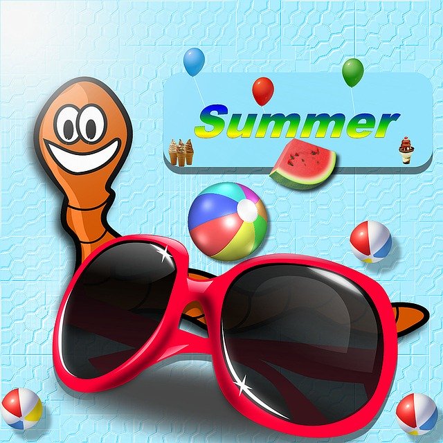 Free download Summer Vacations Melon -  free illustration to be edited with GIMP free online image editor