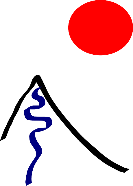 Free download Sun Mountain Spring - Free vector graphic on Pixabay free illustration to be edited with GIMP free online image editor