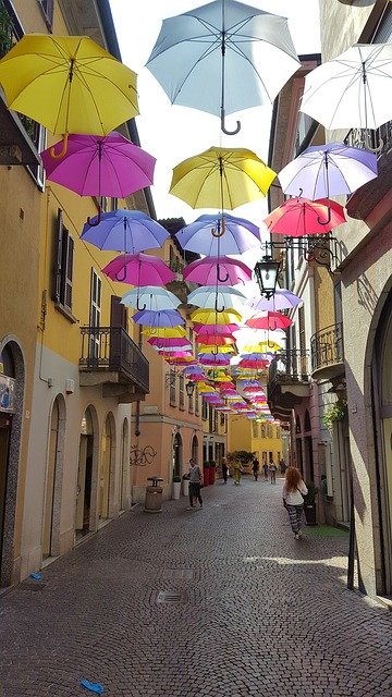 Free download Sun Parasols Historic Center -  free photo or picture to be edited with GIMP online image editor