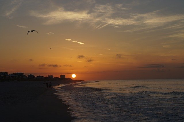 Free download Sunrise Beach Florida -  free photo or picture to be edited with GIMP online image editor