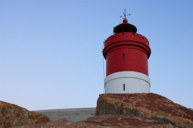 Free download sunset lighthouse cartagena free picture to be edited with GIMP free online image editor