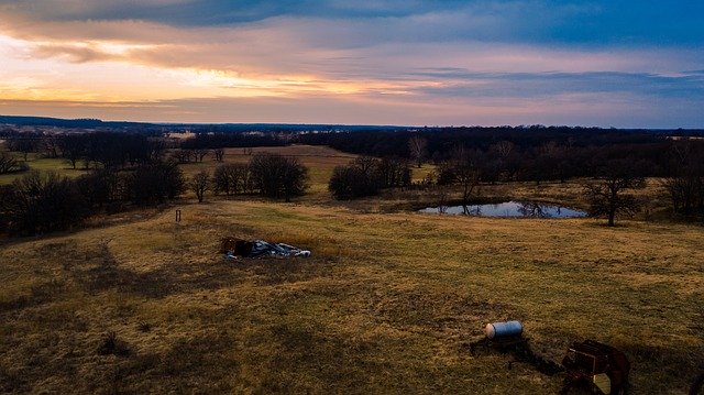 Free download Sunset Pond -  free photo or picture to be edited with GIMP online image editor