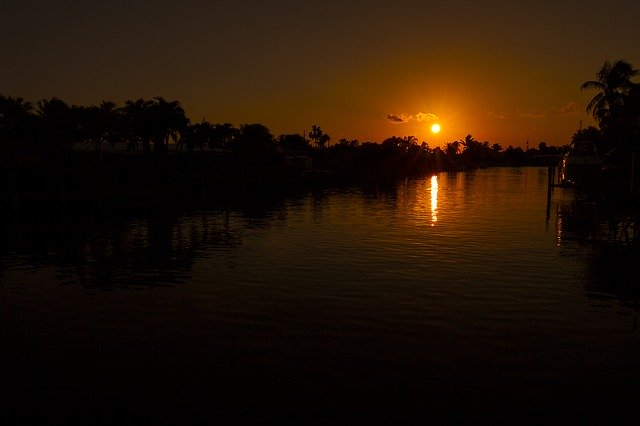 Free download Sunset Sunsets Floridasunset -  free photo or picture to be edited with GIMP online image editor