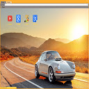 Sunset with Car  screen for extension Chrome web store in OffiDocs Chromium