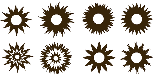 Free download Sun Stars Circles - Free vector graphic on Pixabay free illustration to be edited with GIMP free online image editor