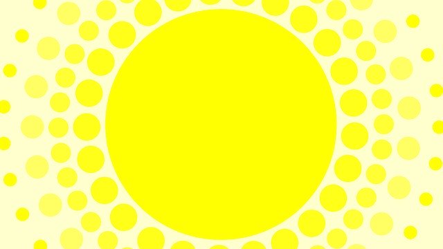 Free download Sun Yellow Background -  free illustration to be edited with GIMP free online image editor