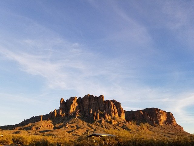 Free download Superstition Mountain Arizona -  free photo or picture to be edited with GIMP online image editor