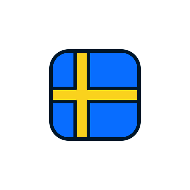 Free download Sweden Icon Flag -  free illustration to be edited with GIMP free online image editor