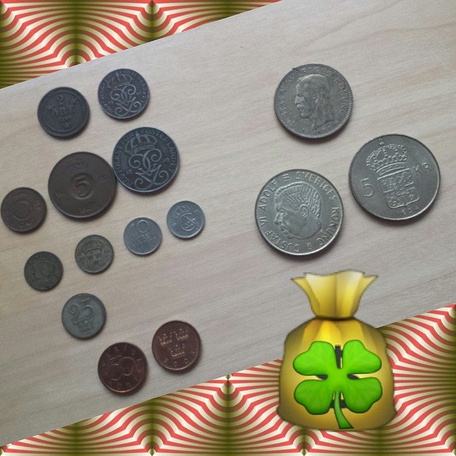 Free download Swedish Crowns Coins -  free illustration to be edited with GIMP free online image editor