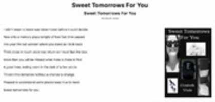 Free download Sweet Tomorrows For You free photo or picture to be edited with GIMP online image editor