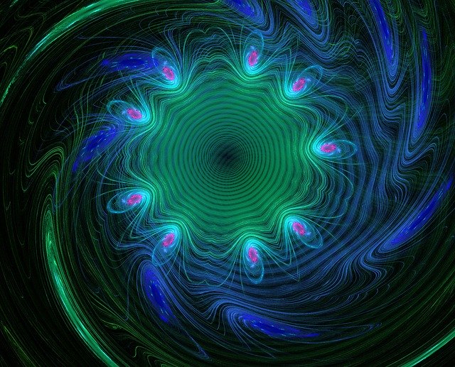 Free download Swirls Green Blue -  free illustration to be edited with GIMP free online image editor