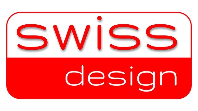 Free download Swiss Design Lettering Red -  free illustration to be edited with GIMP free online image editor