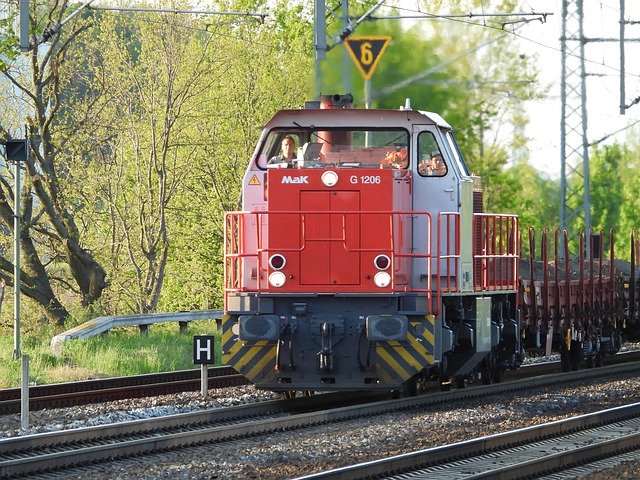 Free download Switcher Diesel Locomotive Freight -  free photo or picture to be edited with GIMP online image editor