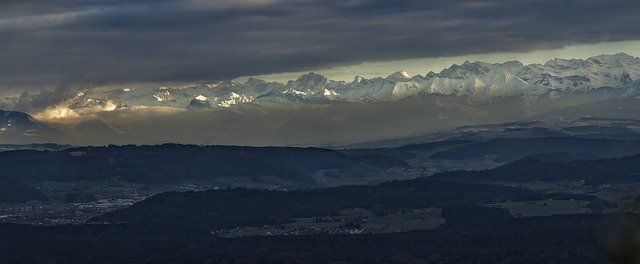 Free download Switzerland Alpine Panorama -  free photo or picture to be edited with GIMP online image editor