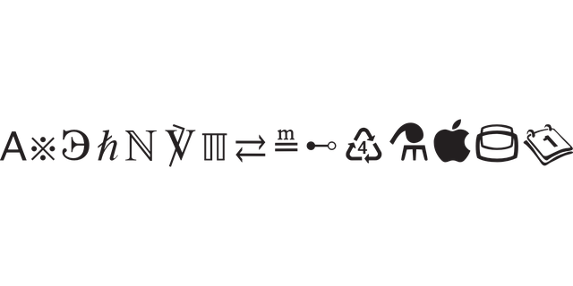 Free download Symbols Font Glyphs - Free vector graphic on Pixabay free illustration to be edited with GIMP free online image editor