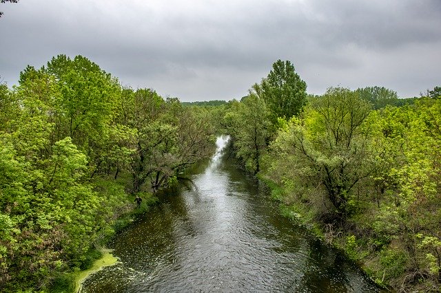 Free download Szolnok Jumbled River Nature -  free photo or picture to be edited with GIMP online image editor